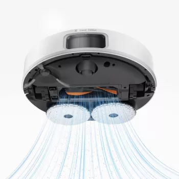 JONR T5 Pro Gen2 ρομπότ σκούπας με λειτουργία σφουγγαρίσματος, λευκό