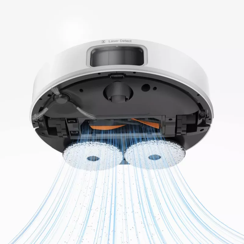 JONR T5 Pro Gen2 ρομπότ σκούπας με λειτουργία σφουγγαρίσματος, λευκό