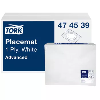 Tork Advanced λευκά σουπλά 27 x 42 cm, 500 τεμ. (474539)