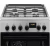 Electrolux LKK540232X 50 cm ελεύθερος κουζίνα υγραερίου με ηλεκτρικό φούρνο, ανοξείδωτο ατσάλι