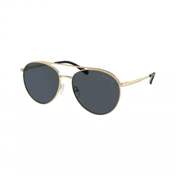 Michael Kors Γυναικεία γυαλιά ηλίου MK1138-101487 Χρυσός σκελετός, σκούροι γκρι φακοί gradient 58mm