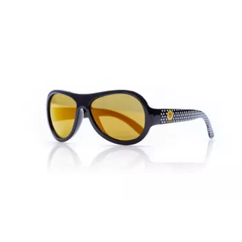 SHADEZ Designer Polka Sunflower Μαύρα Παιδικά γυαλιά ηλίου για 3-7 ετών