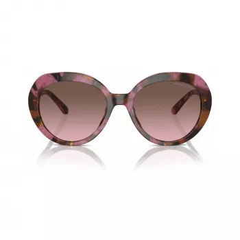Michael Kors MK2214U39989T Γυναικεία τετράγωνα γυαλιά ηλίου ασετάτης, σκούρος σκελετός χελώνας, καφέ φακοί gradient, 56mm