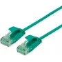 ROLINE RM UTP Patchkabel Cat.6A/Class EA SLIM πράσινο 0,15m 21.45.3430