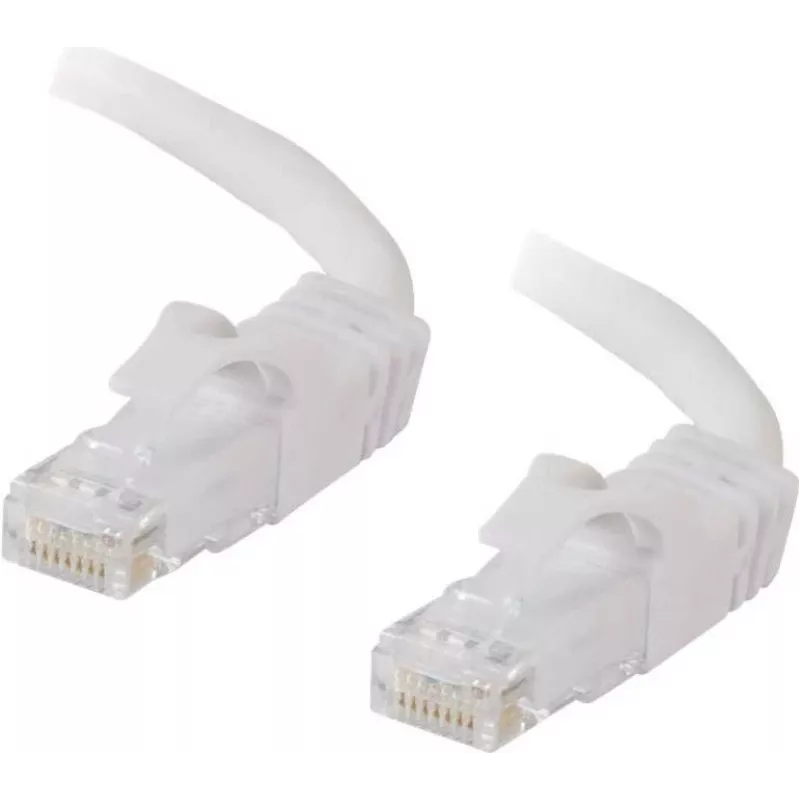 C2G 0,5m Cat6 Snagless UTP καλώδιο Ethernet Patch, λευκό 83485