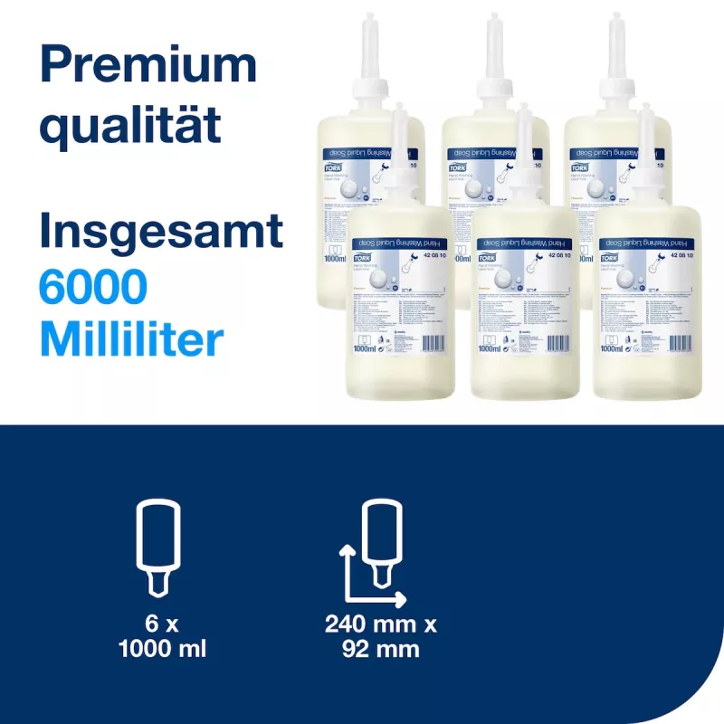 TORK S1 Premium υγρό σαπούνι 1 l, 1 τεμ. (420810)