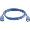 Kramer Electronics Καλώδιο Επέκτασης USB-A αρσενικό σε USB-A υποδοχή 3.0 1,6 m Μαύρο (96-02310006)