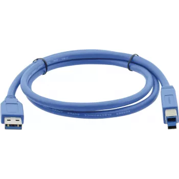Kramer C-USB3/AB-6 Καλώδιο USB 3.0, USB-A αρσενικό σε USB-B αρσενικό, 1,83 m, Μπλε 96-0235006