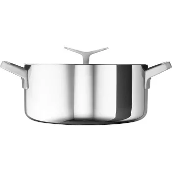 Electrolux E9KLSA11 Κατσαρόλα με Καπάκι, 3 L, στρογγυλή, Χρώμιο