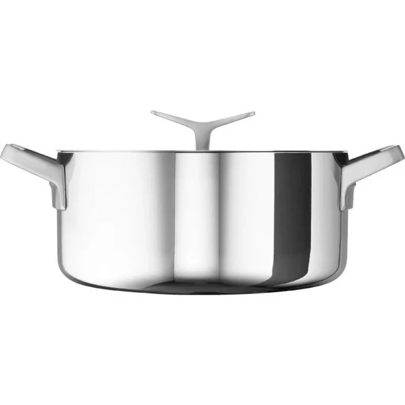Electrolux E9KLSA11 Κατσαρόλα με Καπάκι, 3 L, στρογγυλή, Χρώμιο