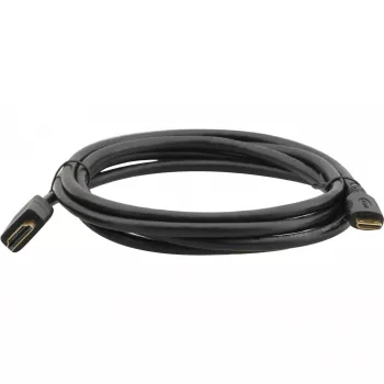 Kramer C-HM/HM/A-C-6 Καλώδιο High-Speed HDMI με Ethernet, Βύσμα Mini HDMI Type-C σε Βύσμα HDMI Type-A, 1,8 m, Μαύρο 97-01115006
