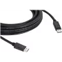 Kramer C-DP-50 Καλώδιο DisplayPort 15,2m 4K Μαύρο Κλειδωμένο 97-0617050