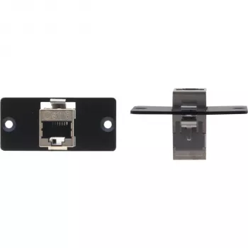Kramer W-45 RJ-45 Πλάκα Τοίχου - Μαύρο 80-00026799