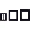 Kramer Electronics RC-206/RC-306 EU Panel Set 80/86 (B) – Μαύρο σετ πλαισίου και μπροστινής πλάκας για έκδοση EU του RC-206/RC-306 30-00020599