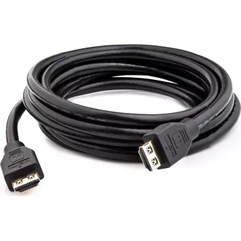 Kramer C-HMU-3 καλώδιο HDMI Ultra High Speed με Ethernet, 0,9 m, βύσματα με ασφάλιση, μαύρο, 8K 60 Hz 97-0102003