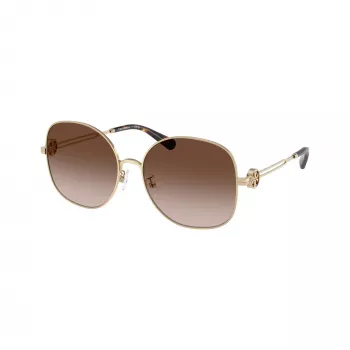 Tory Burch TY6112-334613 γυναικείο γυαλί ηλίου Butterfly Dark Havana καφέ Gradient 56/16/140 mm