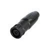 Neutrik NLT8MXX-BAG 8-πολικό βύσμα καλωδίου speakON, μαύρο
