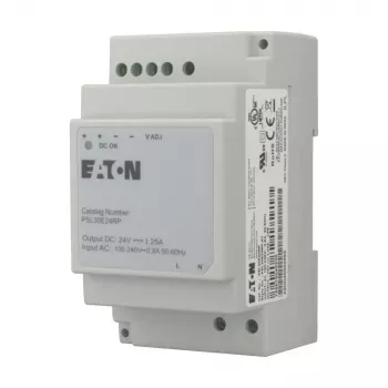 Eaton PSL30E24RP μονοφασικό τροφοδοτικό switching 30W 24V DC ράγας DIN EP-401403