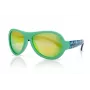 SHADEZ SHZ 44 Designer γυαλί ηλίου για παιδιά junior με σχέδιο φύλλων πράσινο, 3-7 ετών, UV400, άθραυστο
