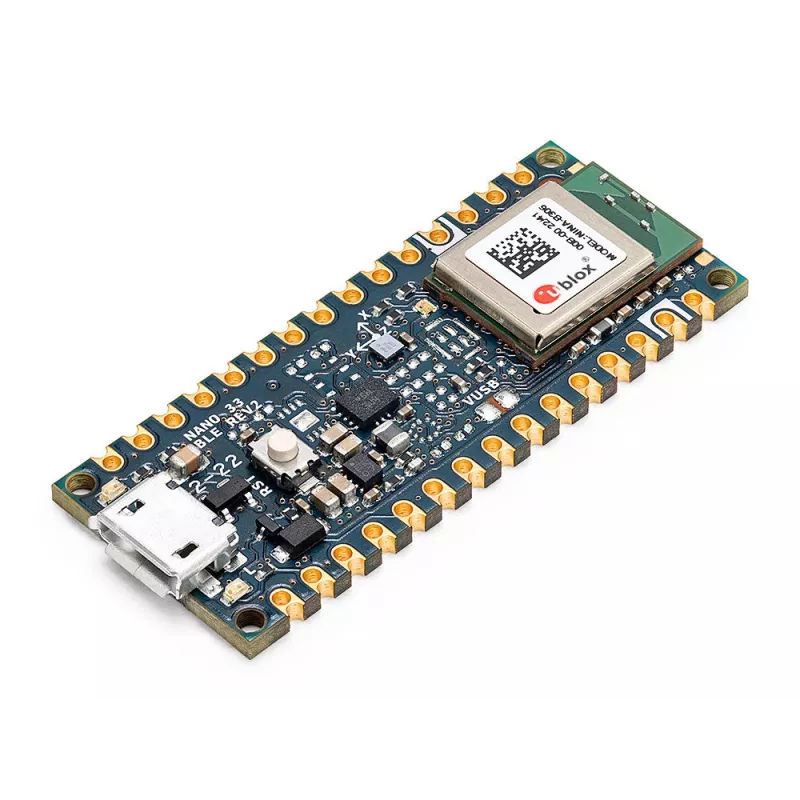 Arduino Nano 33 BLE Rev2 πλακέτα ABX00071 με nRF52840 Cortex-M4 και BLE 5.0