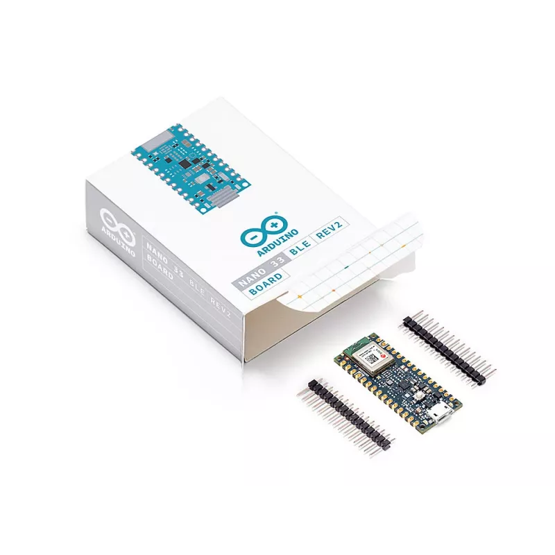 Arduino Nano 33 BLE Rev2 πλακέτα ABX00071 με nRF52840 Cortex-M4 και BLE 5.0