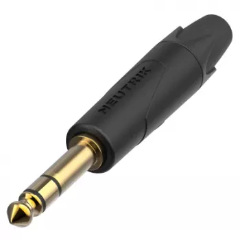 Neutrik NP3XX-AU-0 Βύσμα jack TRS 1/4 ίντσας με επιχρυσωμένες επαφές