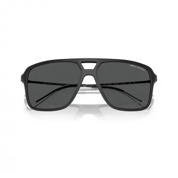 Armani Exchange ανδρικό γυαλί ηλίου AX4150SU, μαύρος σκελετός, γκρι φακοί, 59/15/145 mm AX4150SU80588