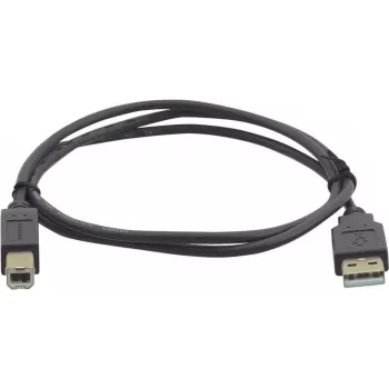 Kramer Electronics 0,9m Καλώδιο USB 2.0 Βύσμα USB-A αρσενικό σε Βύσμα USB-B αρσενικό Μαύρο (96-0215003)