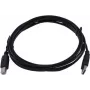 Kramer Electronics Καλώδιο USB 2.0 A σε B 1,8 m Μαύρο 96-0215006
