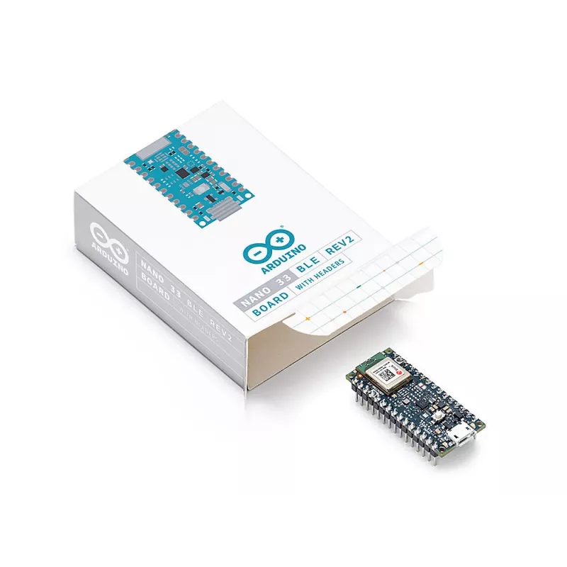 Arduino Nano 33 BLE Rev2 με Headers - ABX00072