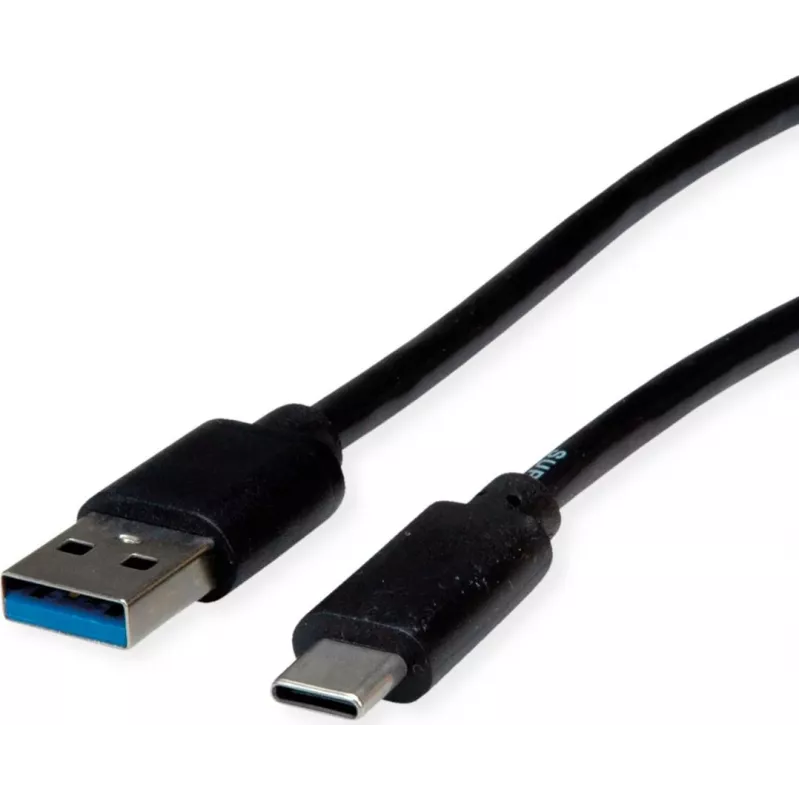 ROLINE RM Καλώδιο USB 3.2 Gen 2, USB A-C, ST/ST, Μαύρο, 2 m 11.45.9012