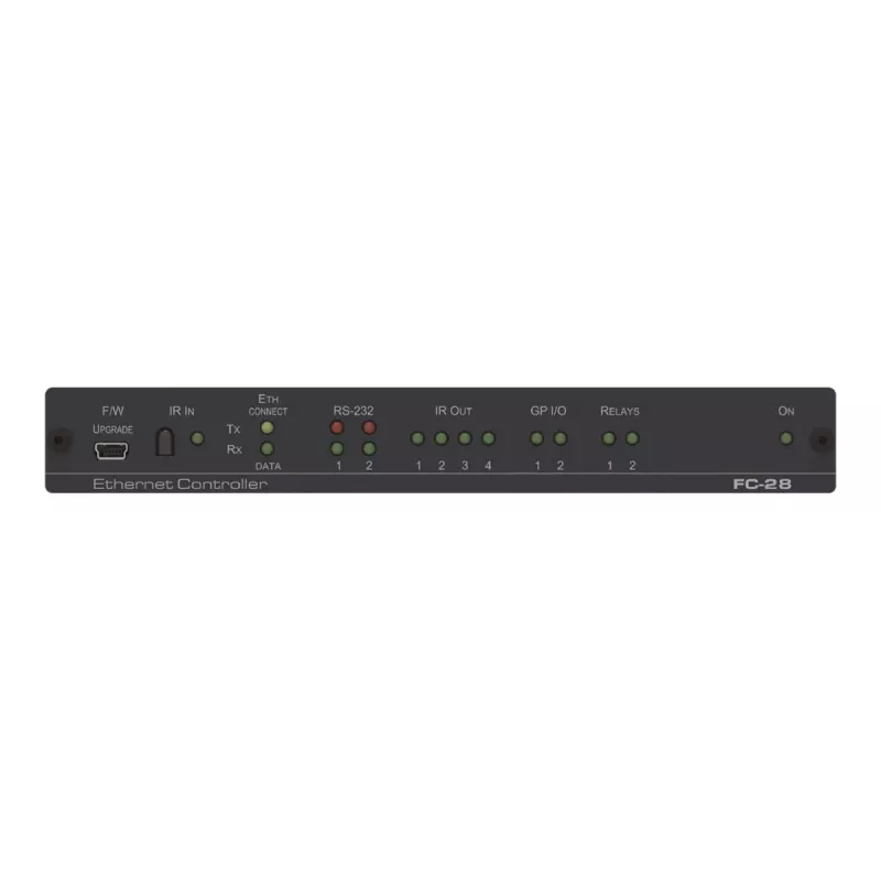 Kramer FC-28 Πύλη ελέγχου, 10 θύρες, Ethernet, RS-232, IR, Ψηφιακές Ε/Ε, Αναλογική είσοδος 30-80392090