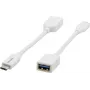 Kramer Electronics ADC-USB31/CAE Καλώδιο USB 3.2 Gen 1, USB-C σε USB-A, Λευκό, 0,91 m 99-97210005