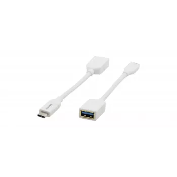 Kramer Electronics ADC-USB31/CAE Καλώδιο USB 3.2 Gen 1, USB-C σε USB-A, Λευκό, 0,91 m 99-97210005