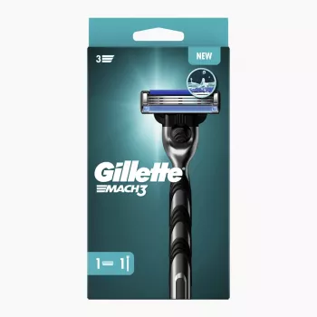 Gillette Mach3 Χειροκίνητο ξυραφάκι για άνδρες με 1 λεπίδα 8001090442819