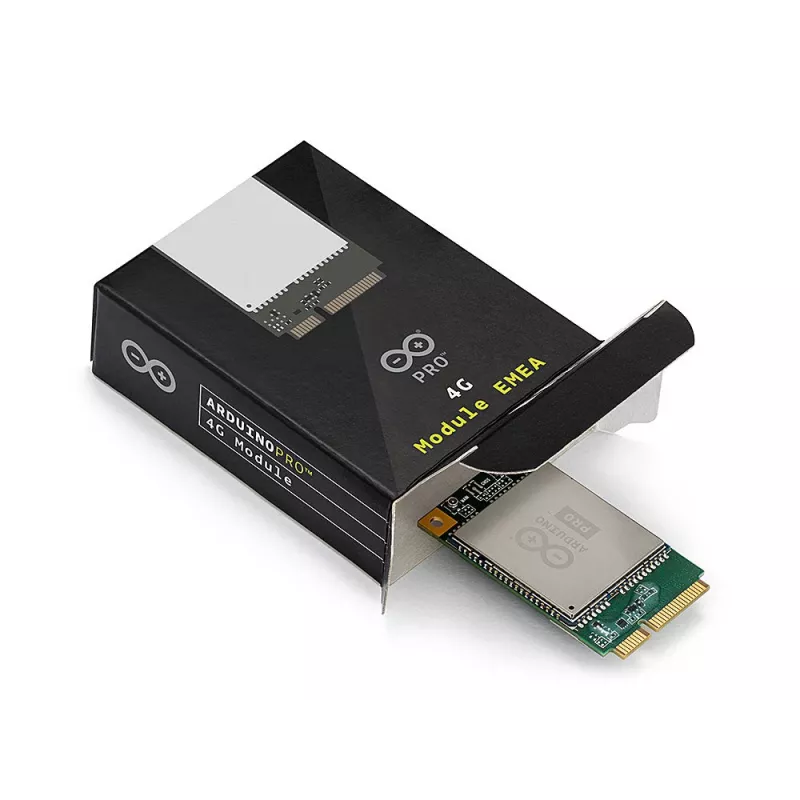 Arduino Pro 4G Module EMEA, μονάδα επέκτασης μόντεμ Quectel Cat.4 LTE για Portenta (TPX00201)