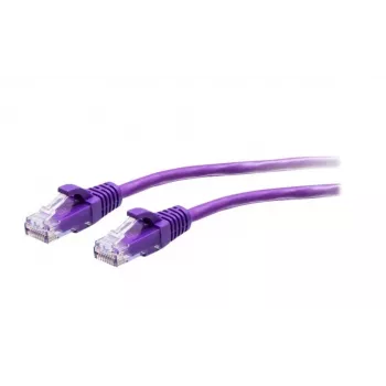 C2G 0,3m Cat6a Slim Καλώδιο patch Ethernet U/UTP RJ-45 μωβ 28 AWG