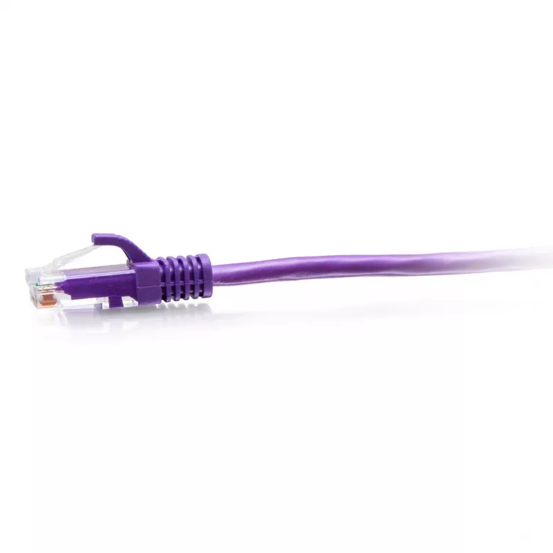C2G 0,3m Cat6a Slim Καλώδιο patch Ethernet U/UTP RJ-45 μωβ 28 AWG