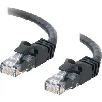 Cables2Go 0,5m Cat6 UTP Καλώδιο patch Ethernet, μαύρο, Snagless, θήκη PVC 83405
