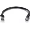 Cables2Go 0,5m Cat6 UTP Καλώδιο patch Ethernet, μαύρο, Snagless, θήκη PVC 83405
