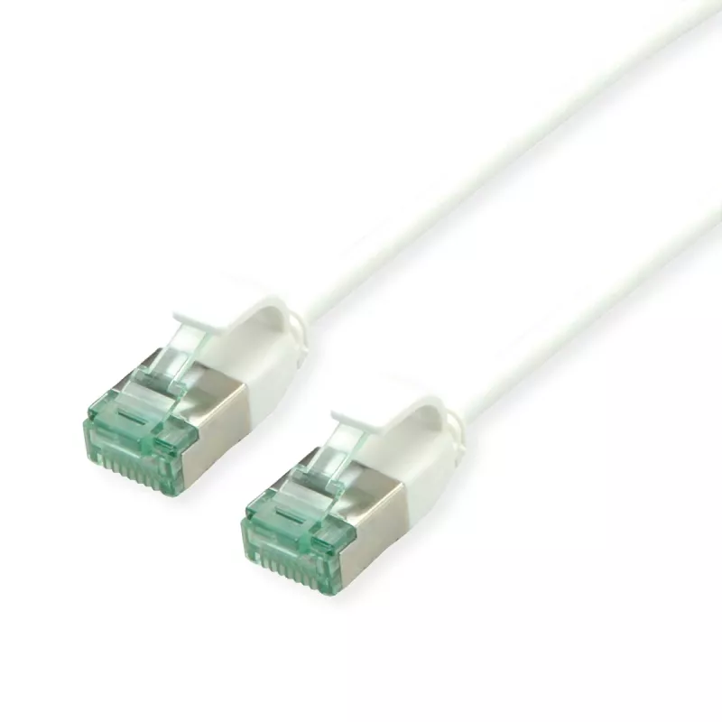 ROLINE RM U/FTP Patch καλώδιο Cat.6A/Class EA SLIM λευκό 3m - FTP 21.45.3366