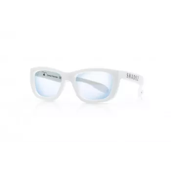 SHADEZ Blue Light White Teeny παιδικά γυαλιά για ψηφιακές συσκευές, 3-7 ετών