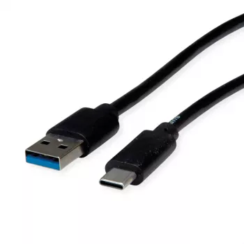 ROLINE RM USB 3.2 Gen 1 καλώδιο, USB A-C, ST/ST, μαύρο, 3 m 11.45.9013