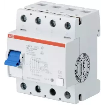 ABB F204B+ 63A 30mA 4-πολικός διακόπτης προστασίας διαρροής (RCCB) τύπου B+ 2CSF204701R1630