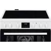 Electrolux LKR64023AW Ελεύθερη ηλεκτρική κουζίνα με κεραμική εστία, 4 ζώνες, φούρνος 58L, Λευκό