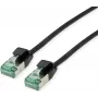 ROLINE RM U/FTP Patchkabel Cat.6A/Class EA SLIM μαύρο 1m - FTP (21.45.3353)