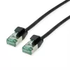 ROLINE RM U/FTP Patchkabel Cat.6A/Class EA SLIM μαύρο 1m - FTP (21.45.3353)