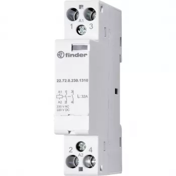 Finder 22.72.0.230.1310 αρθρωτός επαφέας 2 NO 25 A 230 V AC