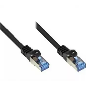 ESTARS Dätwyler Uninet 7702 FRNC Cat 6A S/STP καλώδιο patch με Hirose TM31 RJ45, μαύρο, 1,5 m (ES1.7.0150BK)