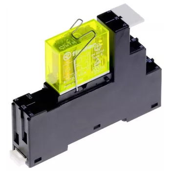 Finder 48.12.9.024.5050M ρελέ 24V DC DPDT 8A ρελέ βύσματος